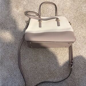 Kate Spade Cream and Tan Satchel